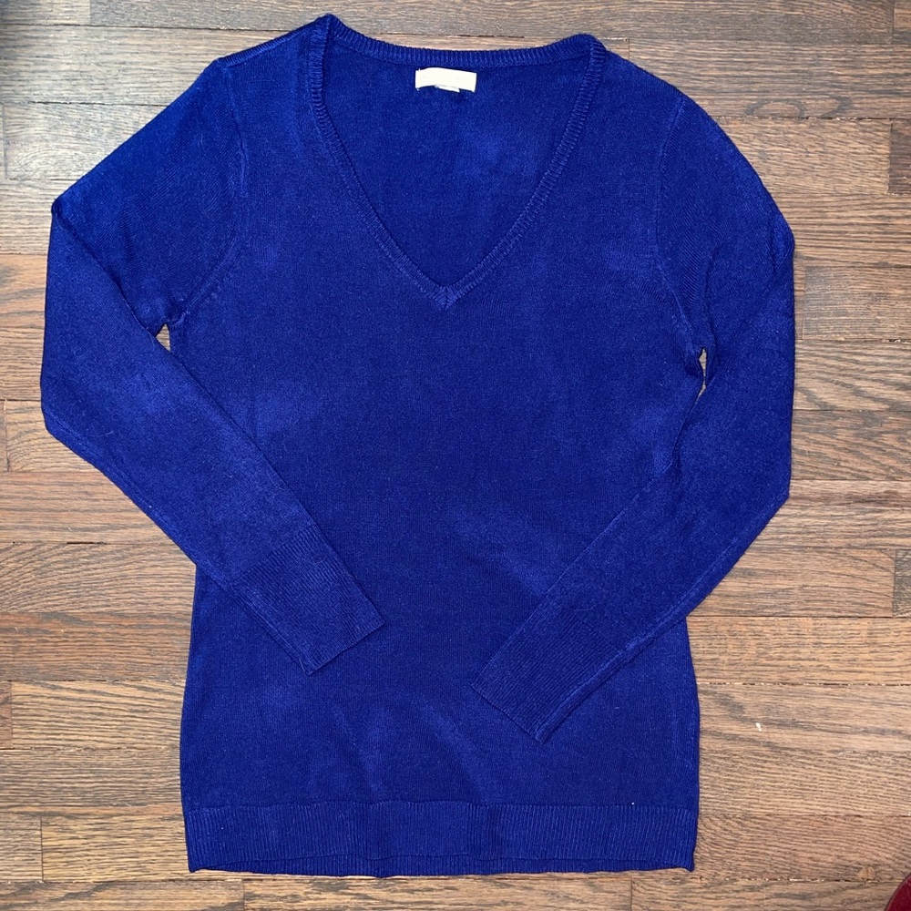 NWOT Sullivan blue 100% acrylic New York & Company sweater